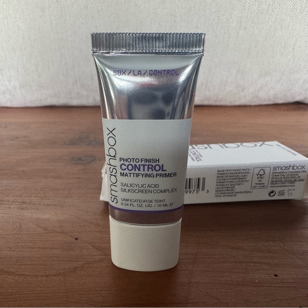 NEW IN BOX Smashbox travel size Photo Finish Control Mattifying Salicylic Primer - Picture 13 of 14